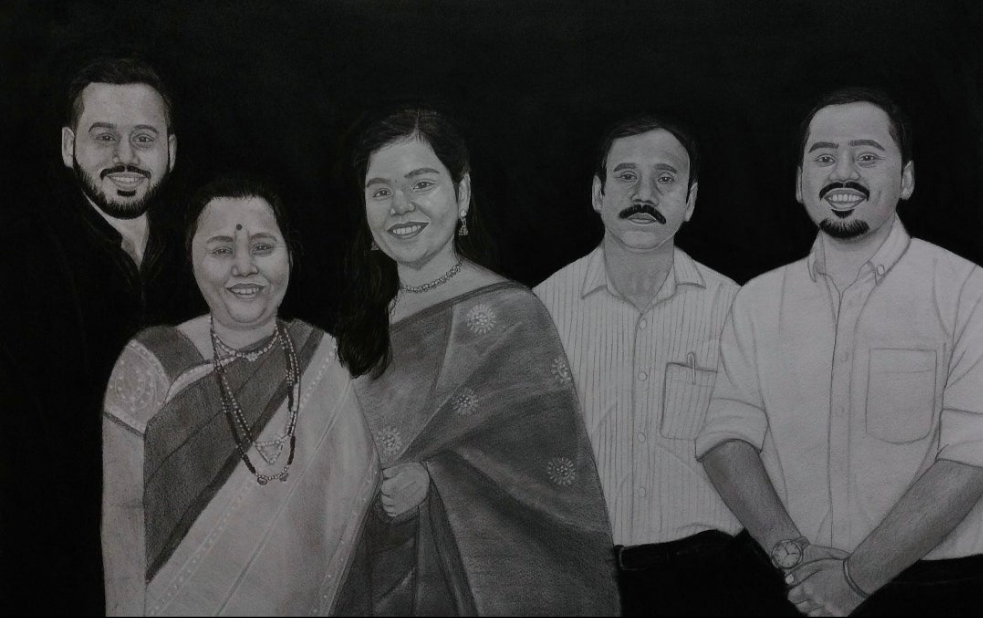 Custom Family Portraits! Together Forever Sketches.