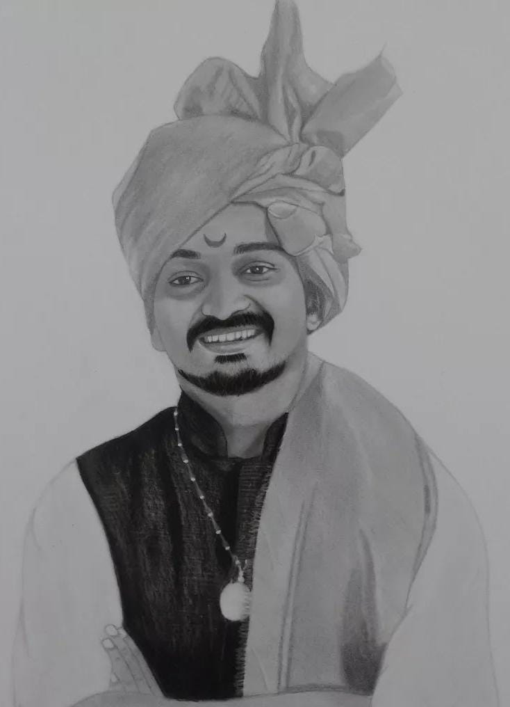 Black And White Sketch