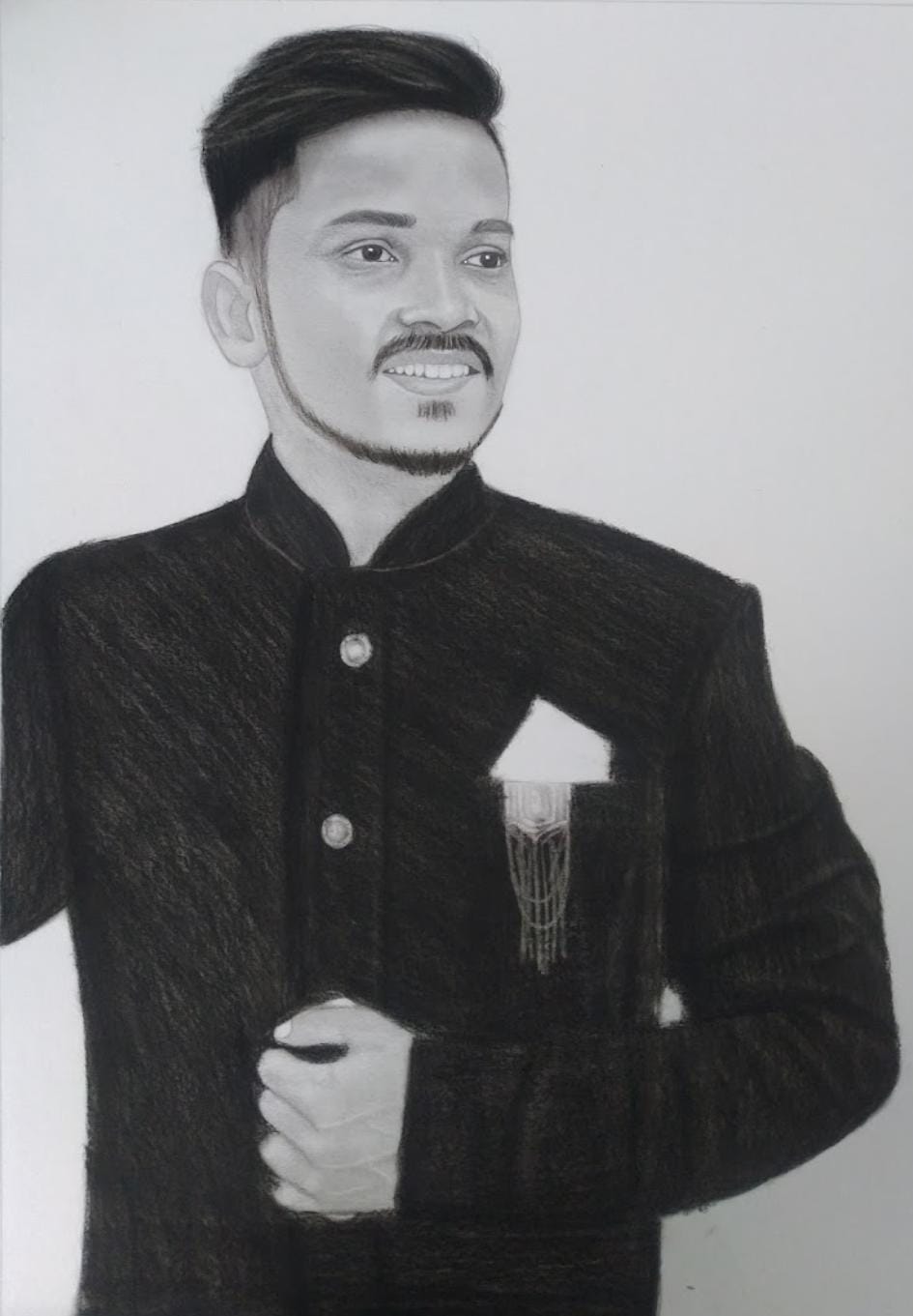 Black And White Sketch