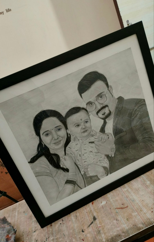 Custom Family Portraits! Together Forever Sketches.
