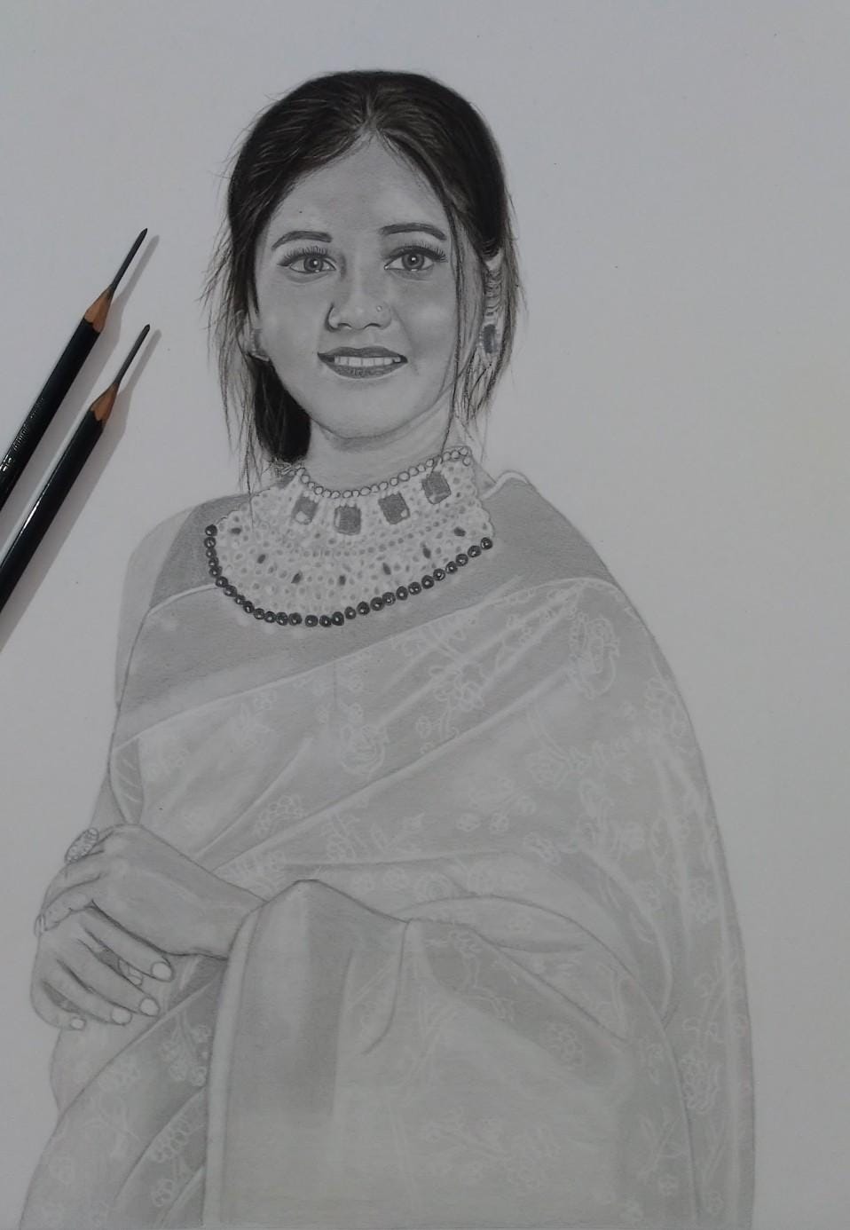 Black And White Sketch